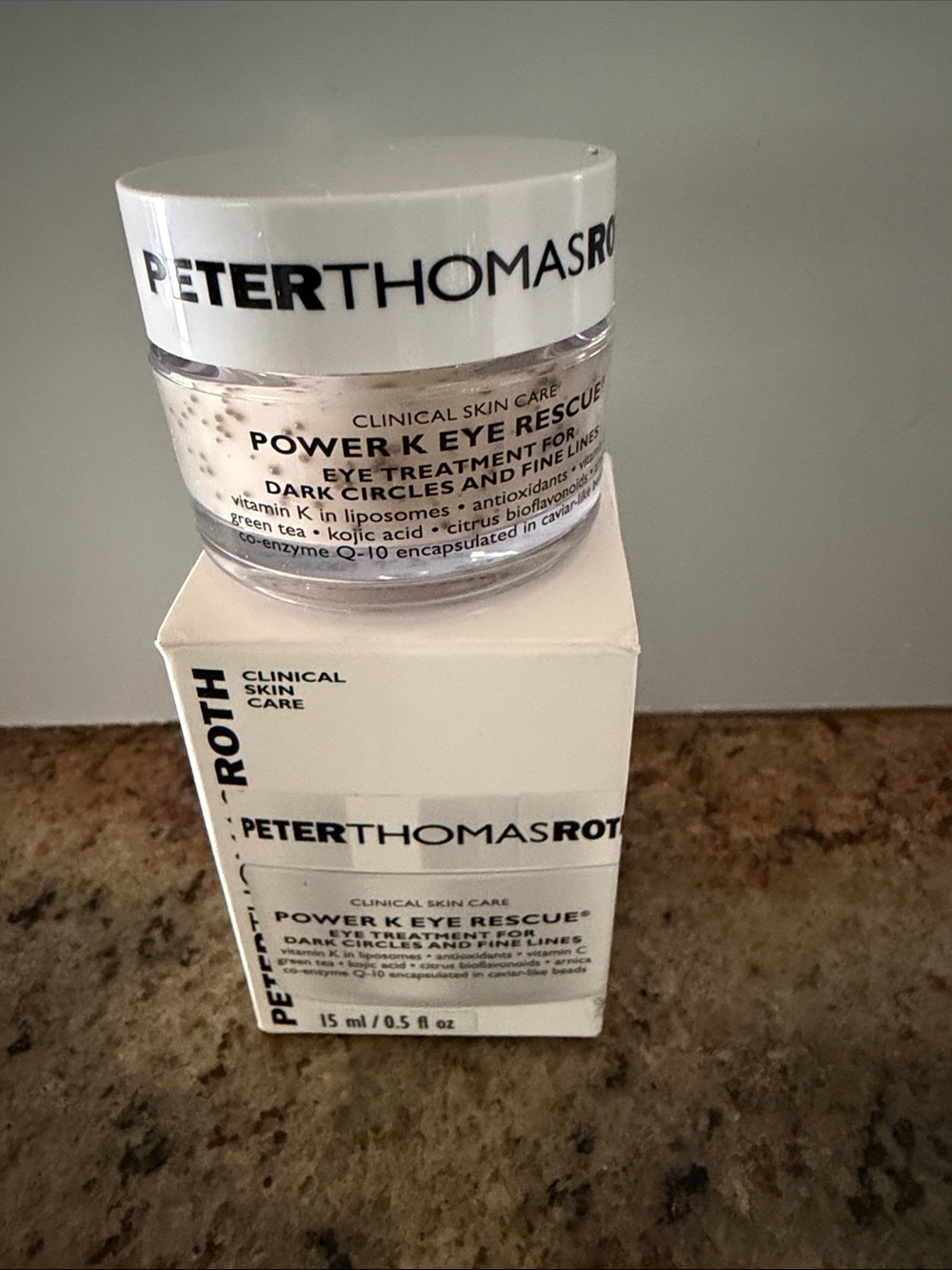 Peter Thomas Roth Power K Eye Rescue 15ml NIB